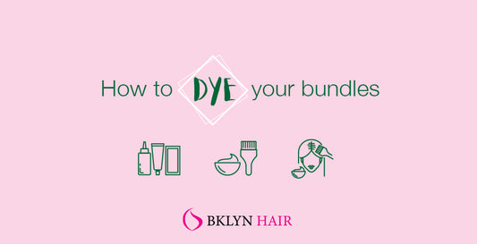 How to dye your bundles on your own
