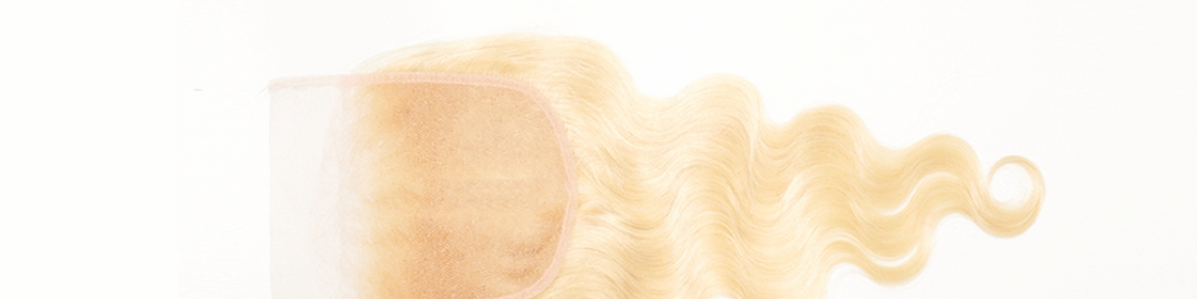 BLONDE (#613) LACE CLOSURES & FRONTALS