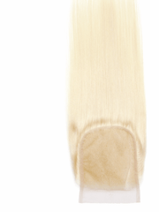 Brooklyn Hair 11A Grade 4x4 Swiss HD Lace Closure – #613 Platinum Blonde Straight