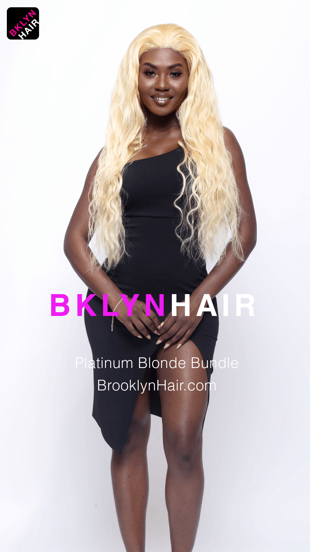 Brooklyn Hair 11A Platinum Blonde #613 Body Wave 2 Bundle Deal – 100% Unprocessed Human Hair Double Drawn
