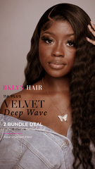 11A Plus Velvet Deep Wave 2-Bundle Deal – 100% Raw Virgin Human Hair
