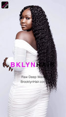 Brooklyn Hair 11A Raw Caribbean Deep Curl 2 Bundle Deal – 100% Unprocessed Human Hair Natural Black
