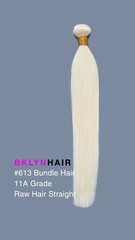 Brooklyn Hair 11A Raw Hair #613 Silky Straight Platinum Blonde Bundles – High-End Glow Series