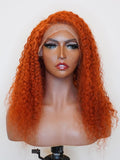 Brooklyn Hair 13x4 HD Lace Front Color-Pop Wig / Deep Wave Style Wig 16-18" 16-18" / Cajun Spice / 13x4 HD Lace