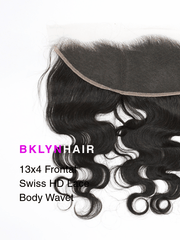 Brooklyn Hair 13x4 HD Lace Frontal – Body Wave True Swiss HD 100% Remy Human Hair
