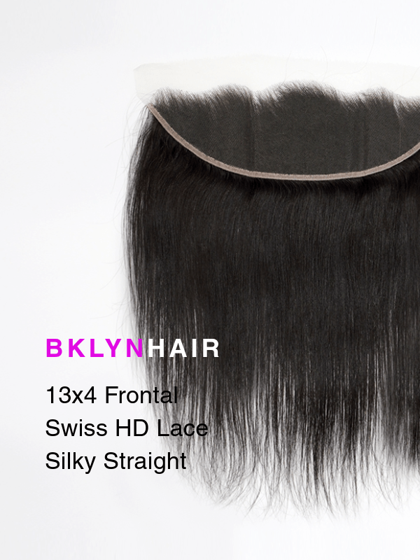 Brooklyn Hair 13x4 HD Lace Frontal – Straight True Swiss HD 100% Remy Human Hair