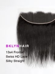 Brooklyn Hair 13x4 HD Lace Frontal – Straight True Swiss HD 100% Remy Human Hair