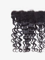 Brooklyn Hair 13x4 Transparent Lace Frontal – Loose Wave Brazilian Virgin Hair Natural Black