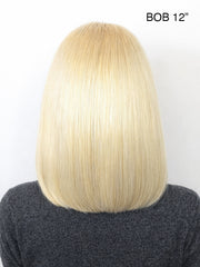 Platinum Perfection 13x4 HD Lace Frontal Wig Straight Bob 12" 200% Density