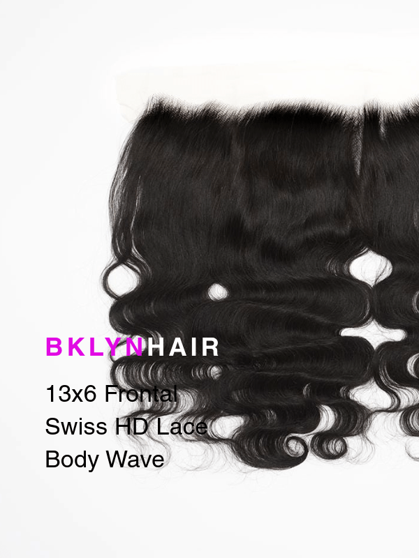 Brooklyn Hair 13x6 HD Lace Frontal – Body Wave True Swiss HD 100% Remy Human Hair