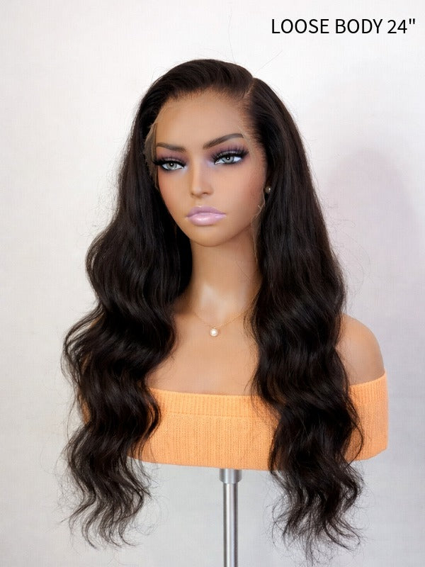 Ultimate Realism: Raw Hair Tiny Knots 13x6 HD Lace Frontal Wig