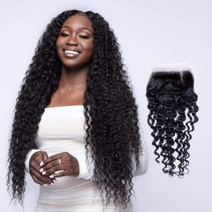 Brooklyn Hair 4x4 Lace Closure Peruvian Loose Deep Wave