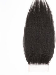 Brooklyn Hair 5x5 HD Lace Closure – Kinky Straight True Swiss HD 100% Remy Human Hair 14-16" / Kinky Straight / Swiss HD Lace