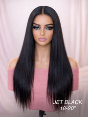 Silky Straight 13x5 HD Lace Frontal Glueless Wig 18-20" 180% Density