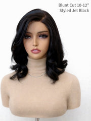 Blunt Cut Bob 10-12" Glueless Wig 5x5 HD Lace