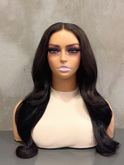 Black Friday Sale! Loose Body Wave Wig 5x5 Swiss HD Lace Glueless Fit