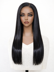 Raw Hair Tiny Knots All-Pre 6x6 Swiss HD Glueless Wig Silky Straight