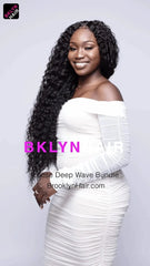 Brooklyn Hair 9A Peruvian Loose Deep Wave 2 Bundle Set Soft Voluminous Virgin Hair