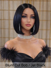 Blunt Cut Bob 10-12" Glueless Wig 5x5 HD Lace
