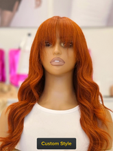 Wear N Go! Ginger Copper Loose Body Wave Glueless Wig 5x5 HD Lace