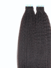 Brooklyn Hair Blowout Look Tape-In Extensions Virgin Kinky Straight