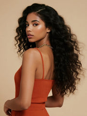 Brooklyn Hair Deep Wave Glueless Wig 5x5 Swiss HD Lace Pre-Cut & Pre-Plucked Invisible Knots