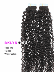 Brooklyn Hair Juicy Water Wave Tape-Ins Virgin Bohemian Jerry Curl