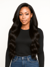 Brooklyn Hair Loose Body Wave Glueless Wig Invisible Small Knots 5x5 Swiss HD Pre-Cut Lace 180% Density