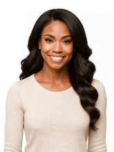 Brooklyn Hair Loose Body Wave Glueless Wig Invisible Small Knots 5x5 Swiss HD Pre-Cut Lace 180% Density