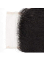 Brooklyn Hair Pre-Bleached Knots 2x6 Swiss HD Lace Closure Remy Straight