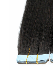 Brooklyn Hair Ultra Seamless Virgin Straight Tape-In Extensions 100% Human Hair