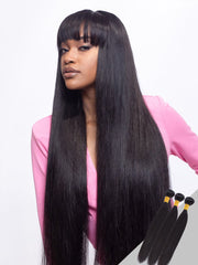 Brooklyn Hair 9A Remy Straight 3 Bundle Deals