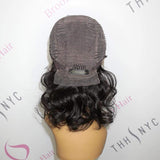 Brooklyn Hair Brooklyn Hair 13x4 Lace Front Wig / Body Wave Style Medium Length 14-16" 14-16" / Natural Black