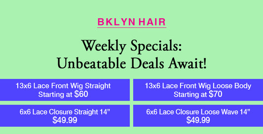 🌟 Weekly Specials: Unbeatable Deals Await! 🌟