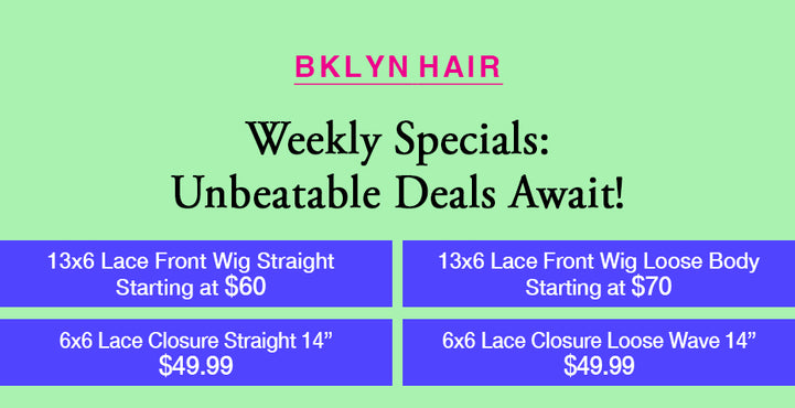 🌟 Weekly Specials: Unbeatable Deals Await! 🌟