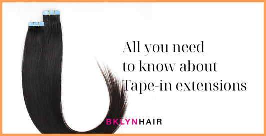 All you need to know about Tape-in extensions