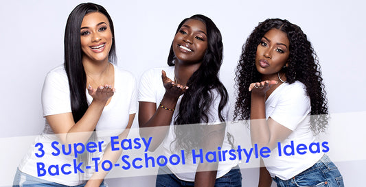 3 Super easy back-to-school hairstyle ideas