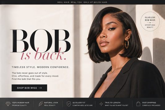 The Bob Is Back: Why Women Are Falling in Love with Bob Wigs Again