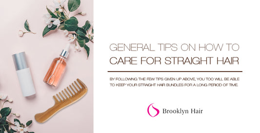 General tips on how to properly care for straight hair!