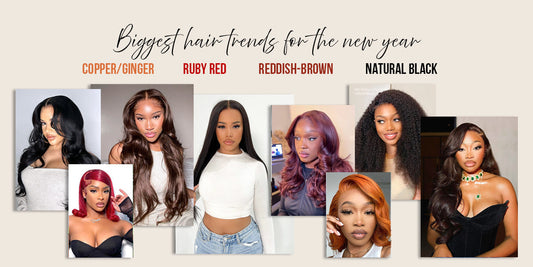 Biggest hair trends for the new year