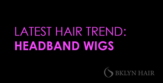 Latest hair trend - Headband wigs