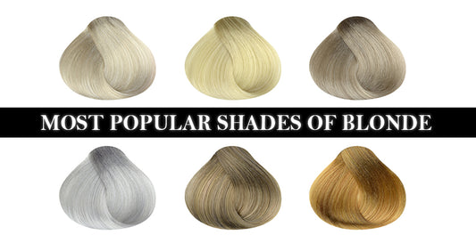 Most popular shades of blonde