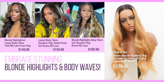 Weekly Specials: Embrace Stunning Blonde Highlights and Body Waves!