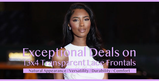 🌟 Brooklyn Hair Weekly Specials: Exceptional Deals on 13x4 Transparent Lace Frontals! 🌟