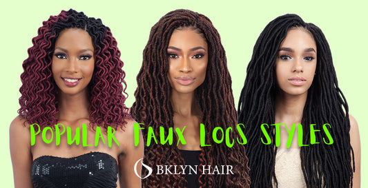 Popular Faux Locs styles