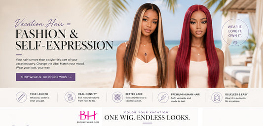 Vacation Hair, Your Way: Style Your Look with a Wear-N-Go Color Wig