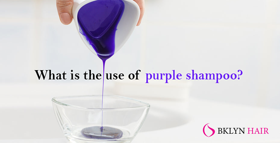 What is the use of purple shampoo?