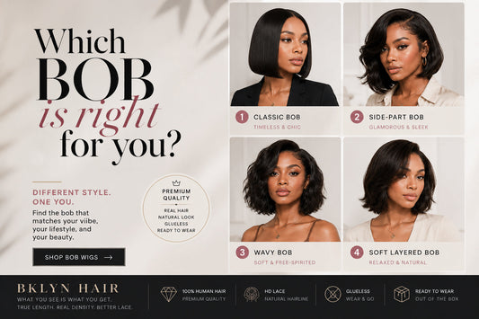 Which Bob Wig Is Right for You? 7 Timeless Bob Styles to Match Your Personality