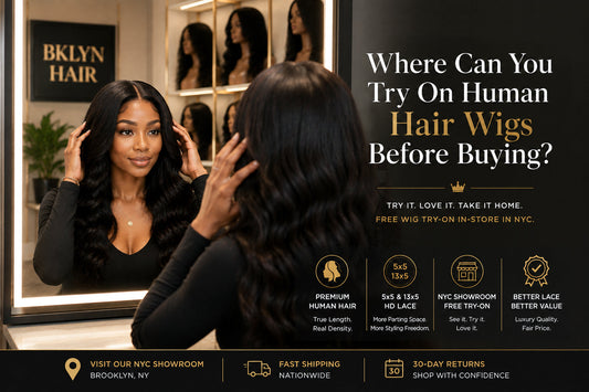 Where Can You Try On Human Hair Wigs Before Buying?