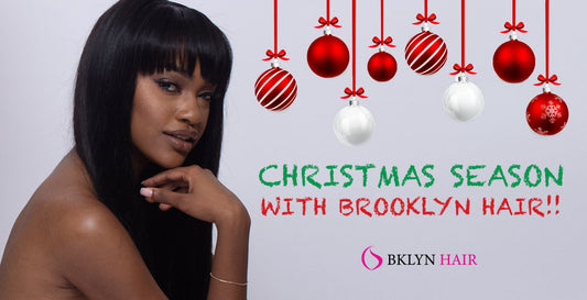 Christmas Season with Brooklyn Hair!!